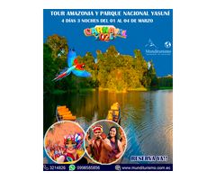 Tour Carnaval AmazonÍA Y Parque Nacional YasunÍ